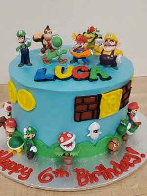 Luigi Birthday Cake