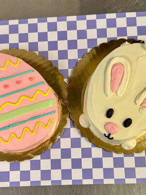 Bunny and Egg Cakes